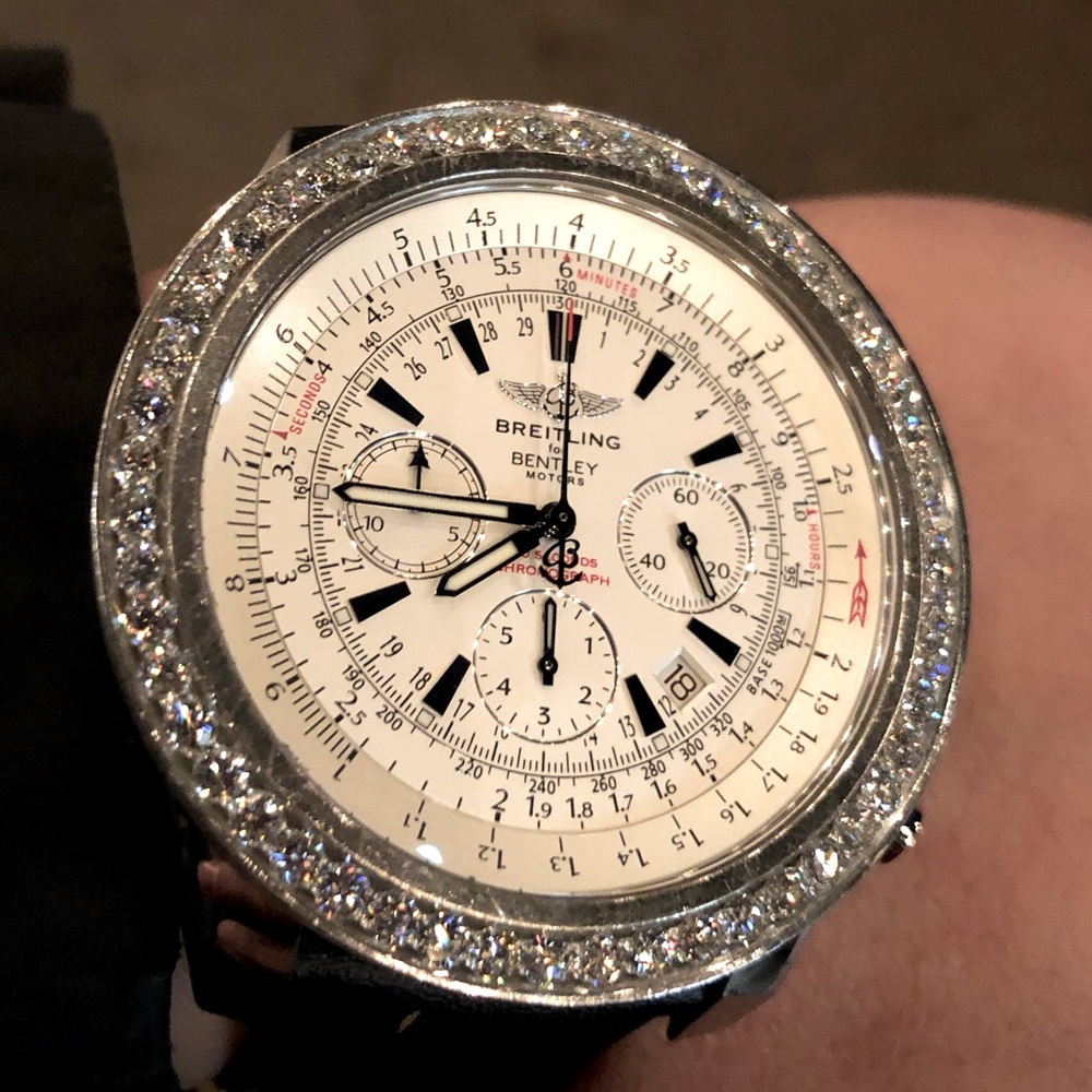 Breitling for Bentley Diamond Watch A25362